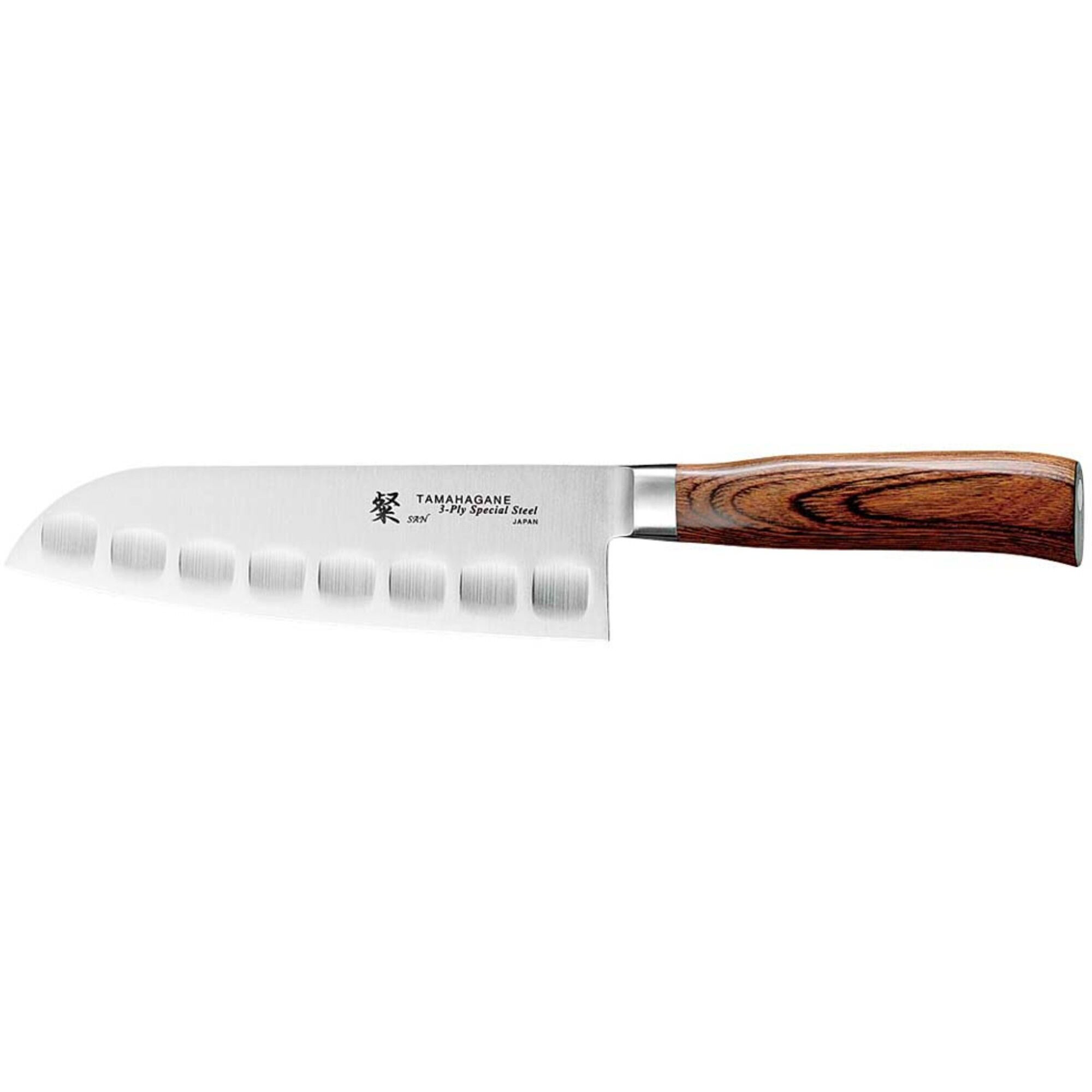 Tamahagane San Santokukniv 17   Cm Olivenskåret