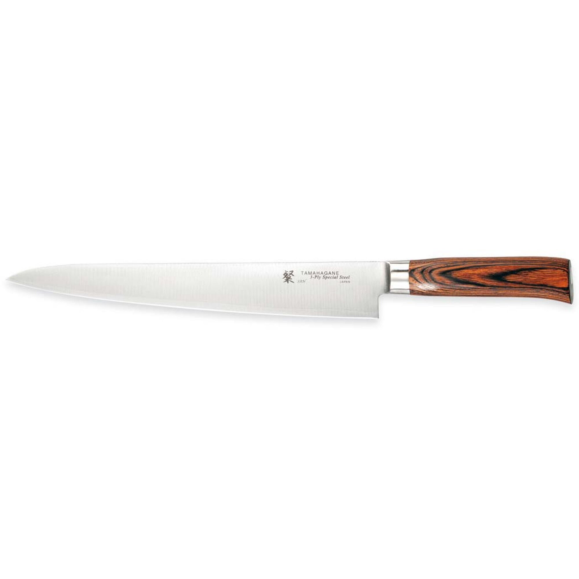 Tamahagane San Trancherkniv  Brun 27 Cm