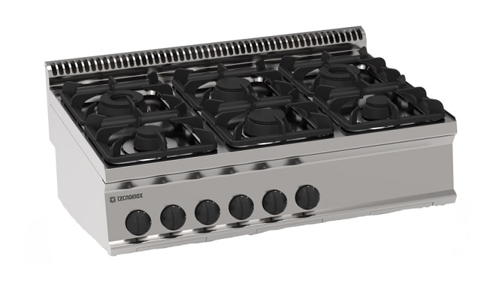 Tecnoinox Gaskogebord Med   Zoner