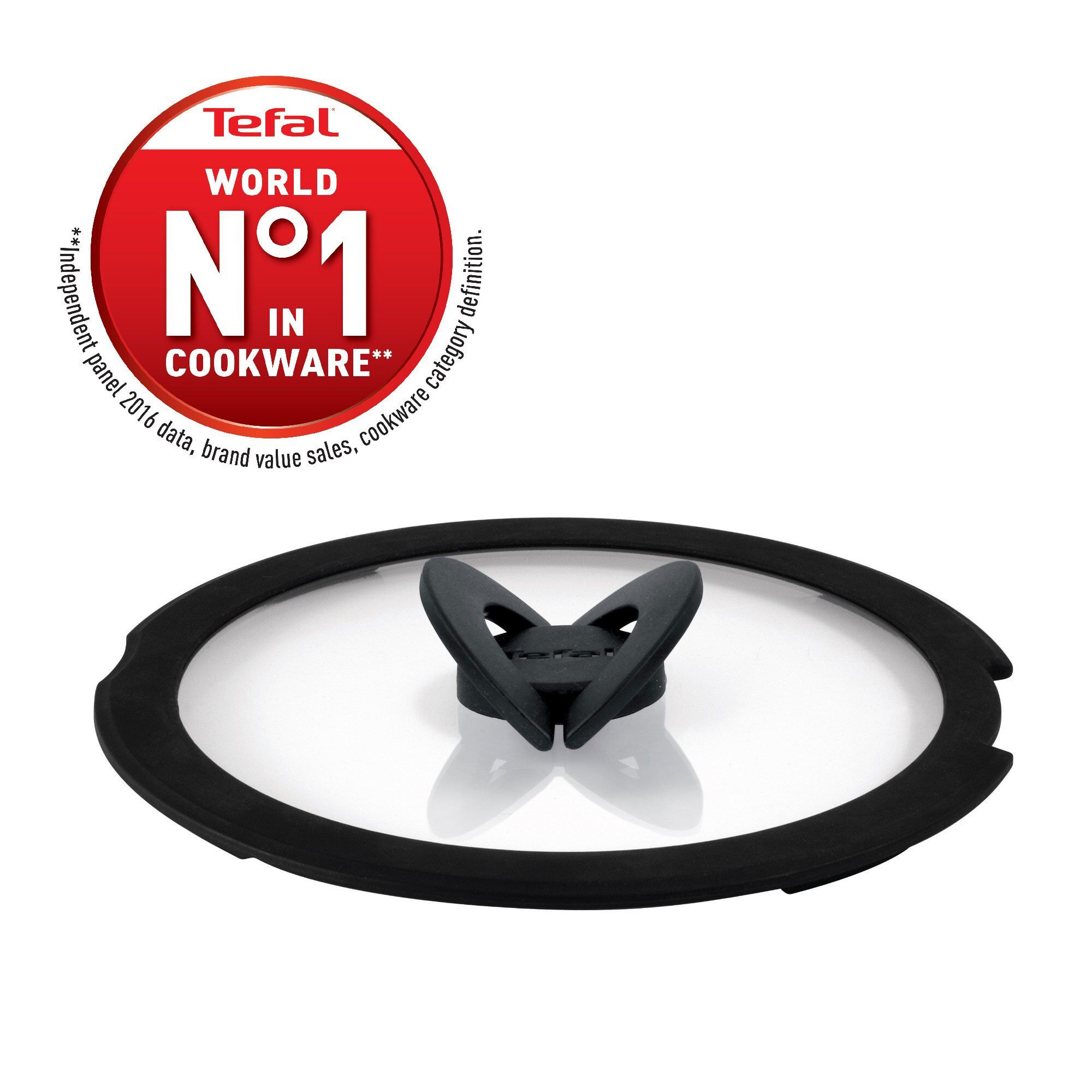 Tefal Ingenio Glaslåg  28 Cm