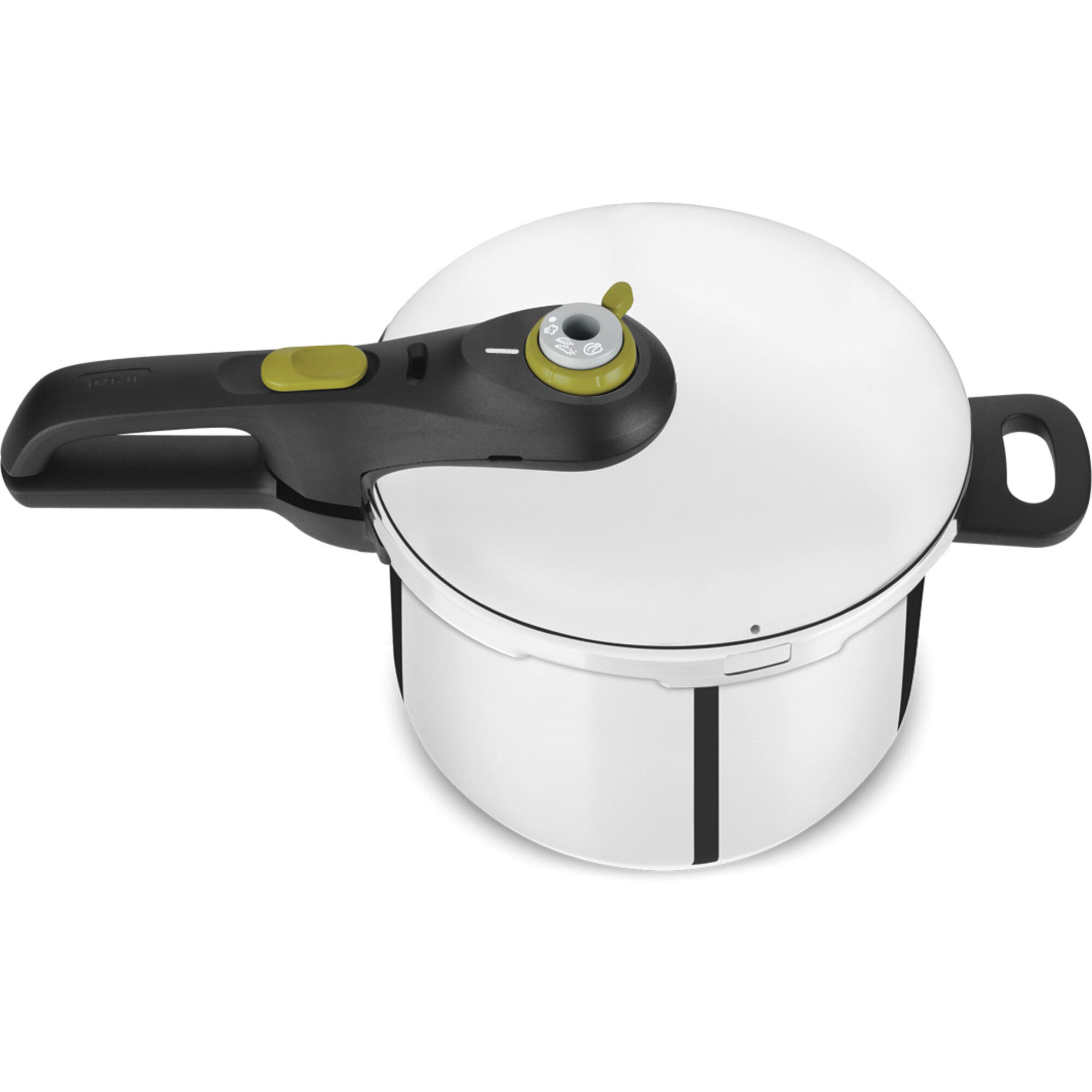 Tefal Secure   Neo Trykkoger   Liter Med Dampkurv