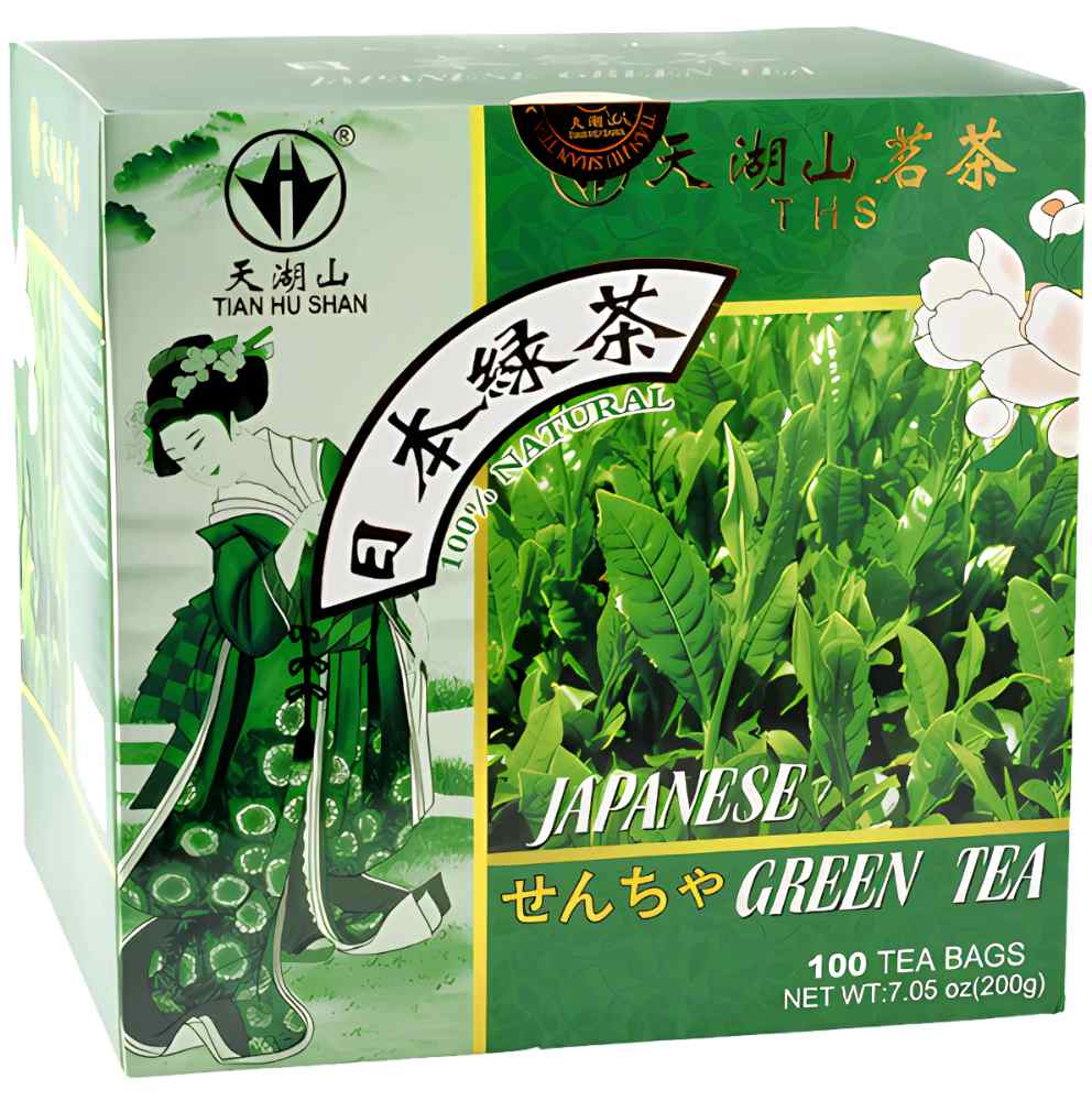 Tian Hu Shan Japansk Grøn Te 100 Stk