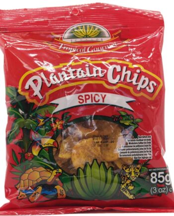 Tropical Gourmet Plantain Chips Spicy 85