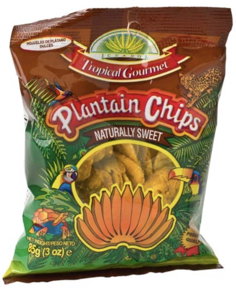 Tropical Gourmet Plantain Chips Sweet 85