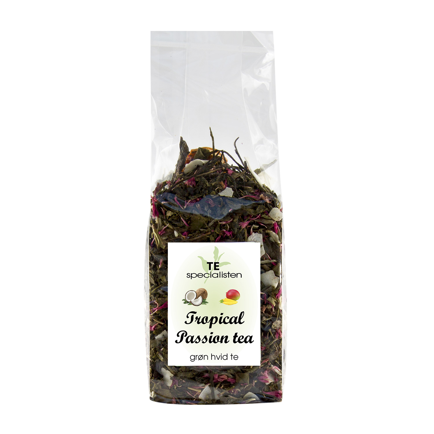 Tropical Passion Tea Grøn Hvid