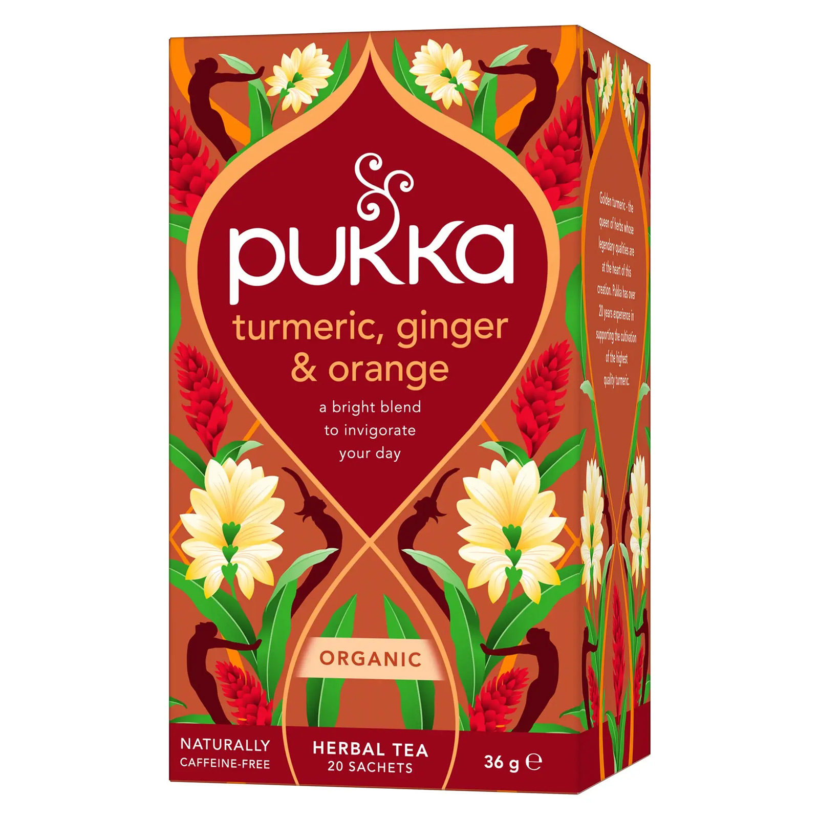 Turmeric  Ginger   Orange Tea  økologisk
