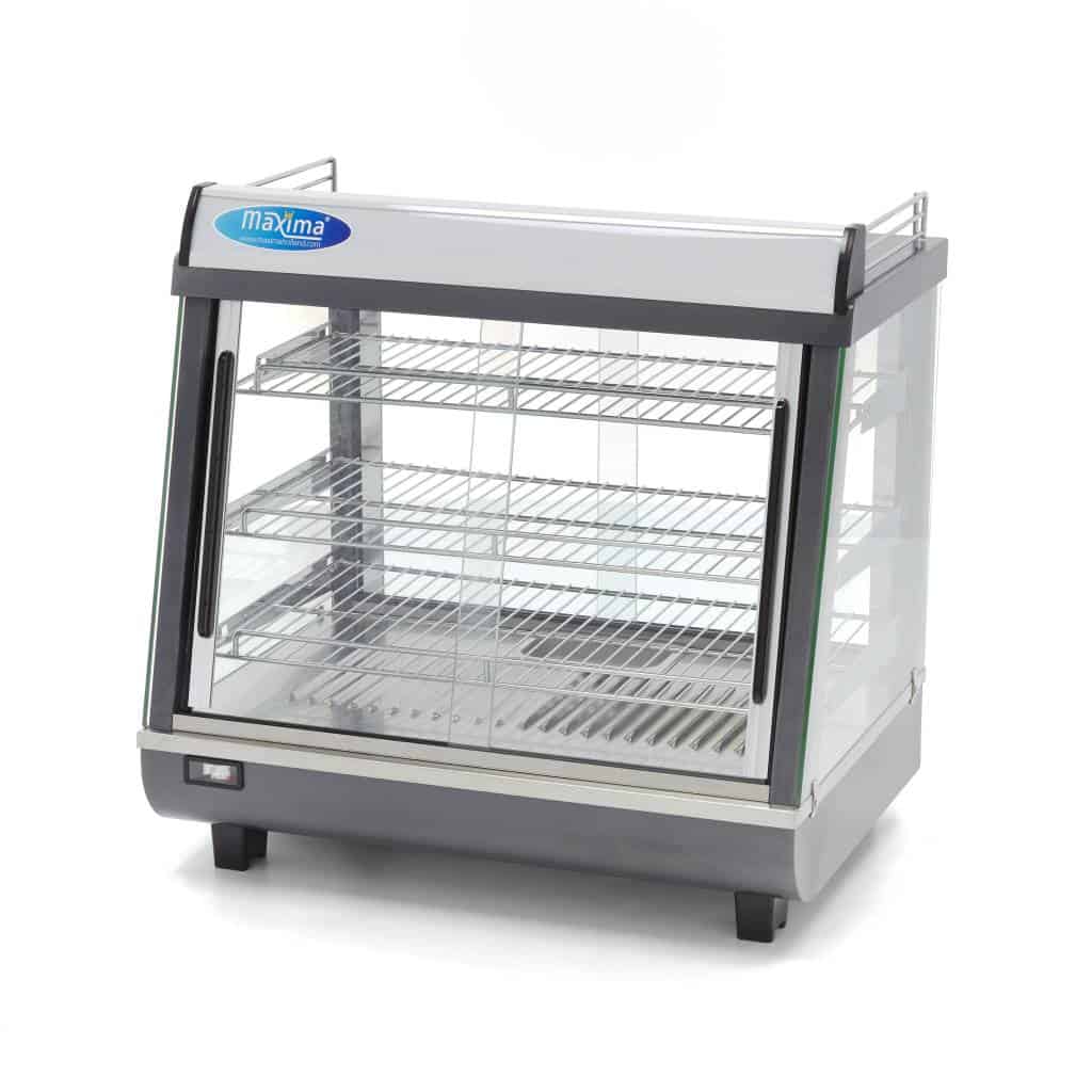 Varmemontre Maxima Rustfrit Stål Hot Display 96l