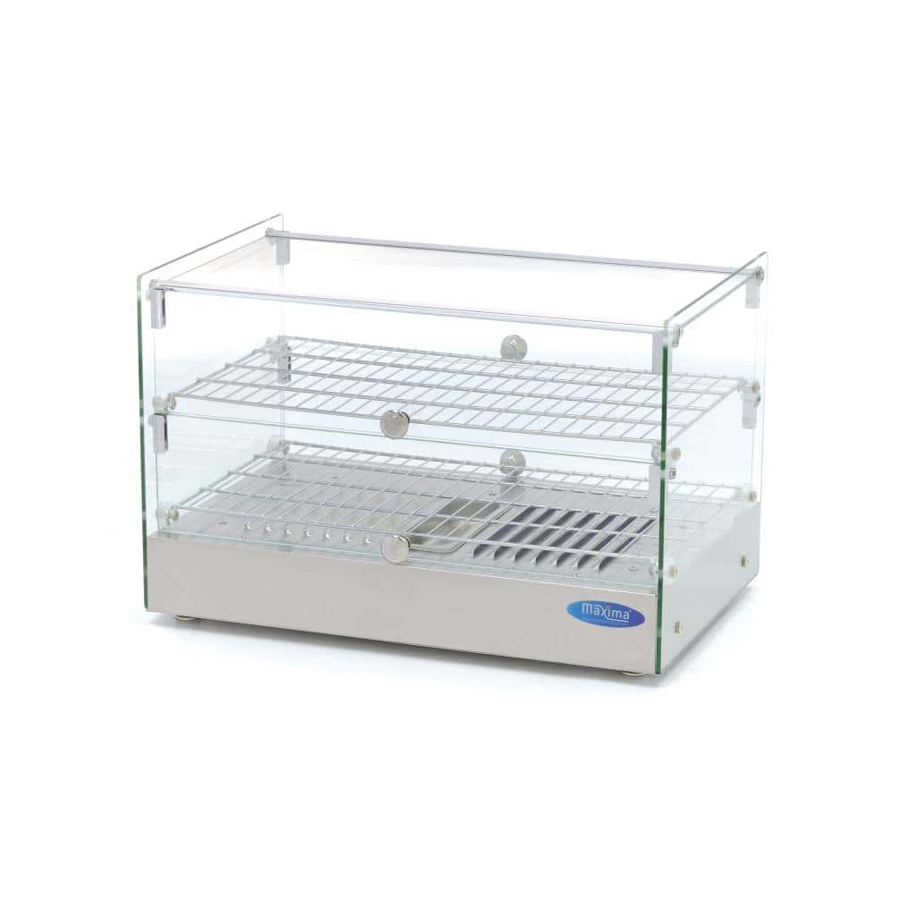 Varmemontre Maxima Rustfrit Stål Opvarmning Showcase   Etager 55 Cm 50