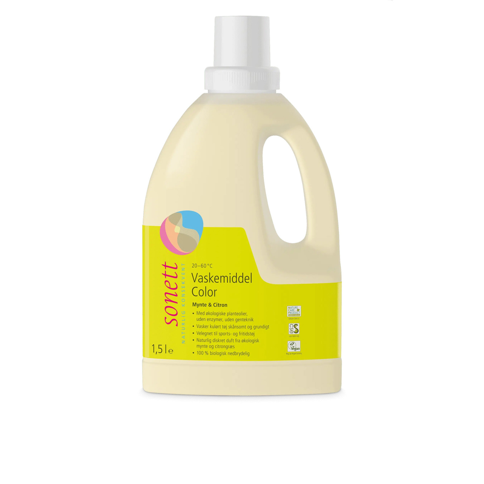 Vaskemiddel Color Mynte Og Citron   5l