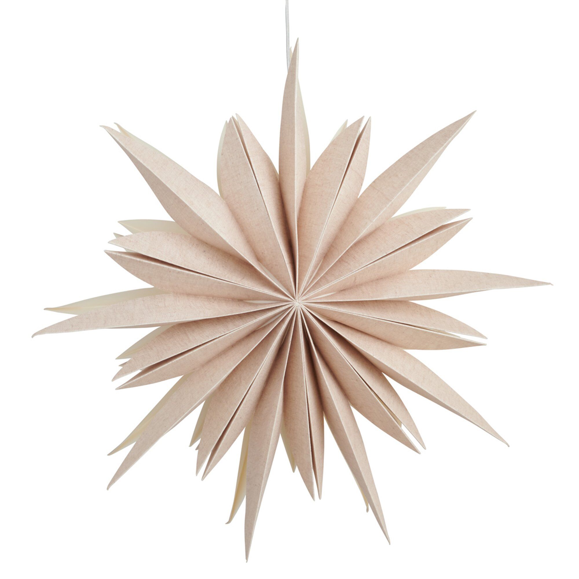 Watt Veke Fiona Julestjerne 65 Cm  Natural