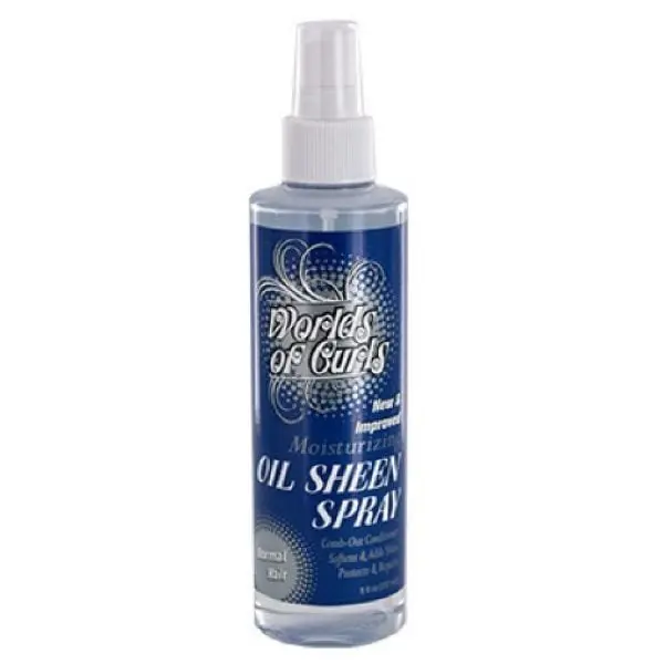 Worlds Of Curls Moisturizing Oil Sheen Spray 237 Ml