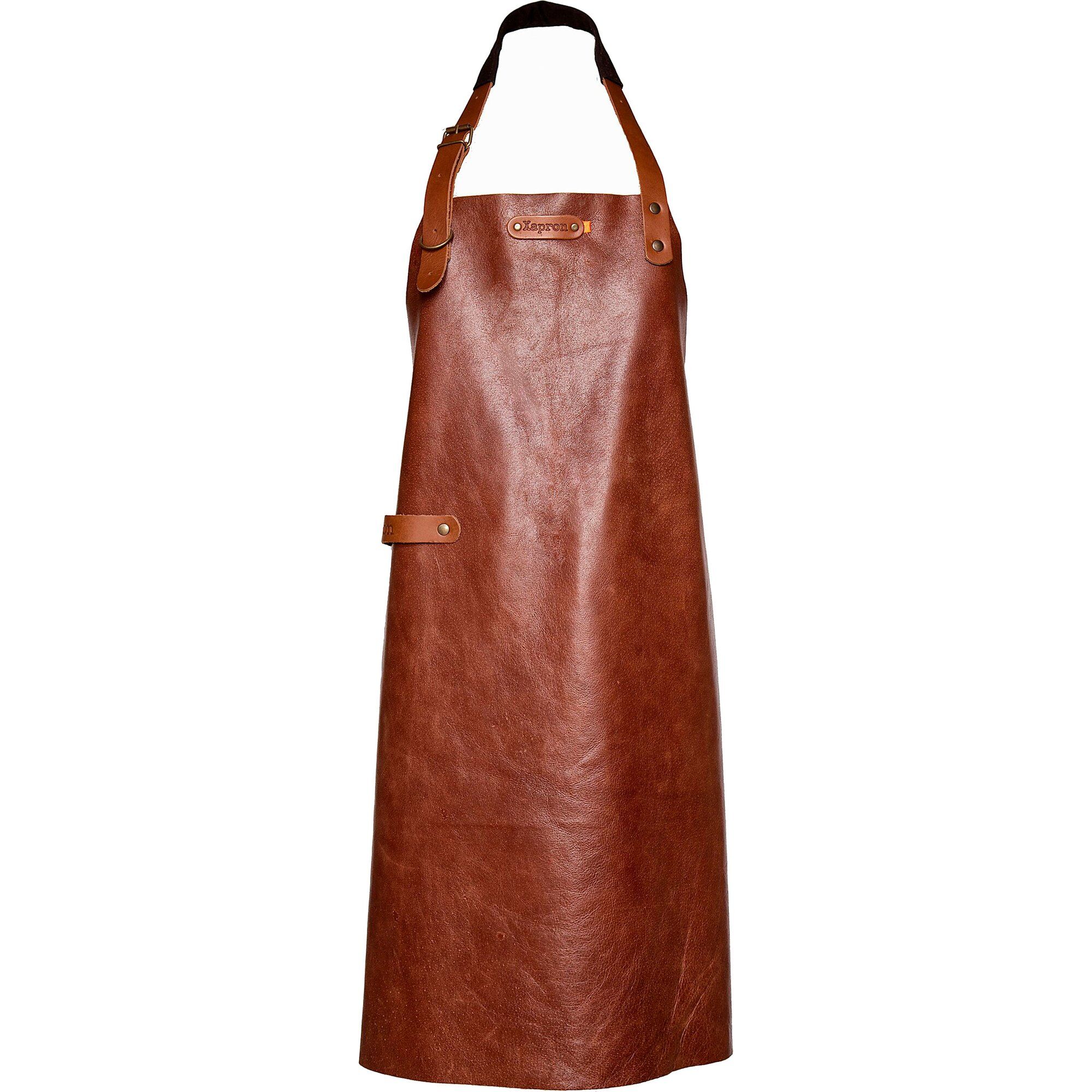Xapron New York Forklæde   Cognac-brun