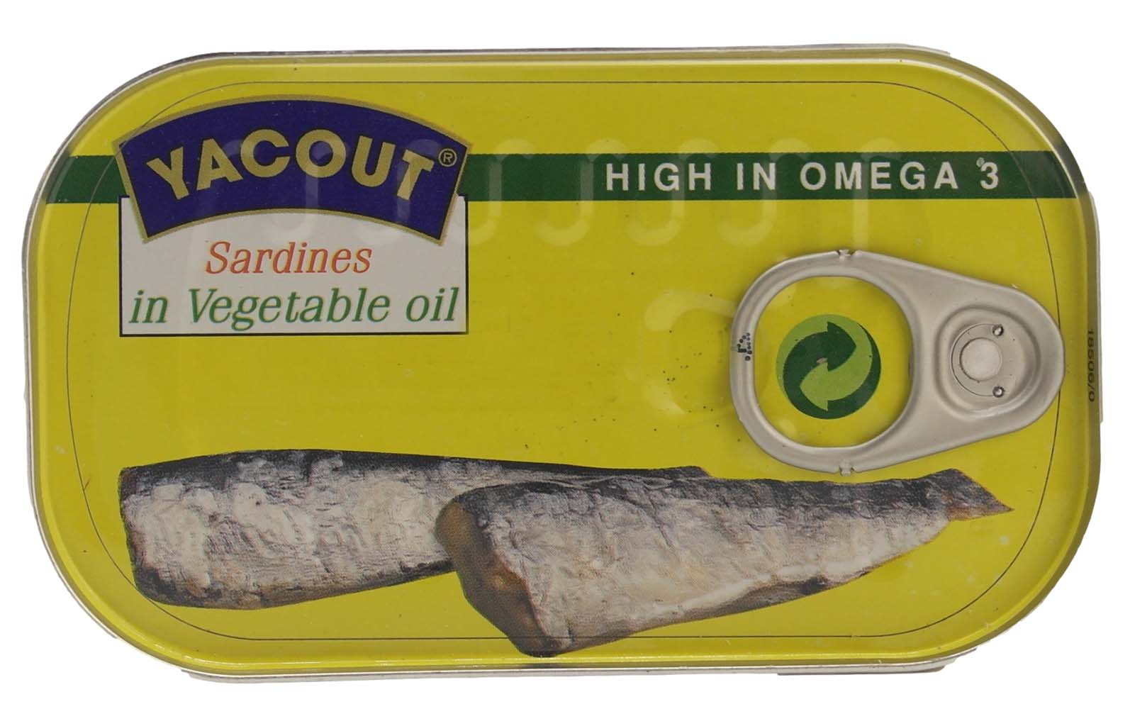 Yacout Sardiner Olie 125