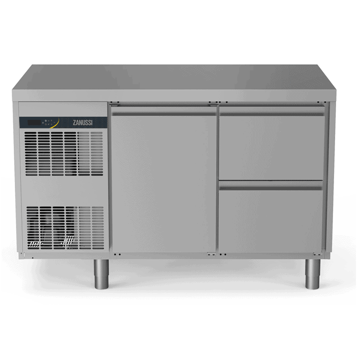 Zanussi Kølebord 290l   Låge 2x  Skuffer