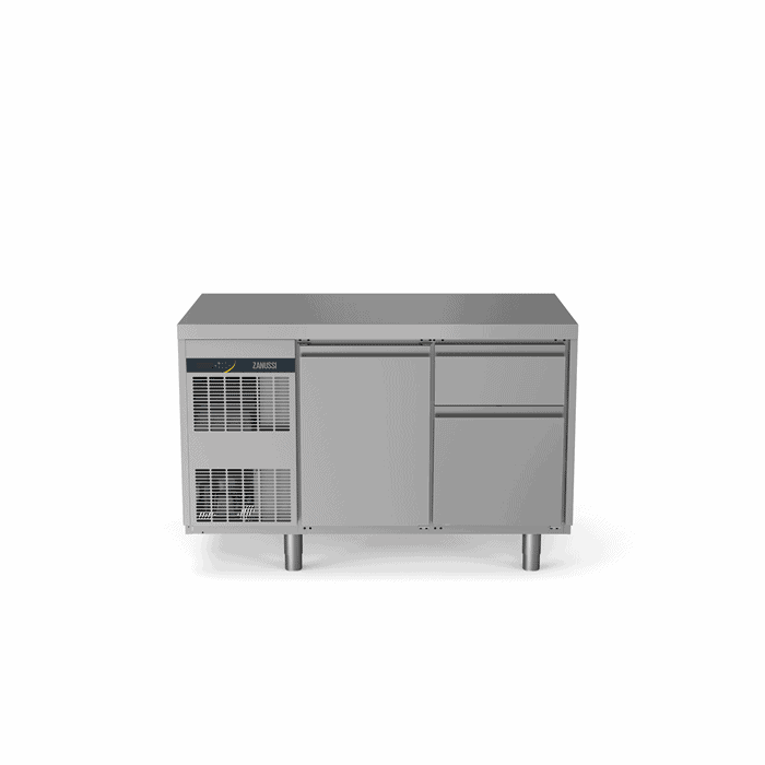 Zanussi Kølebord 290l   Låge 1x     Skuffer
