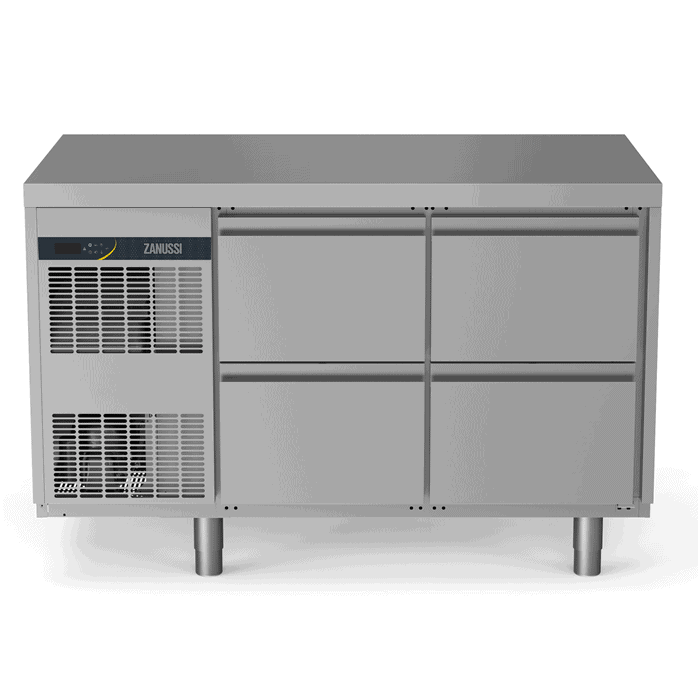 Zanussi Kølebord 290l 4x1    Skuffer