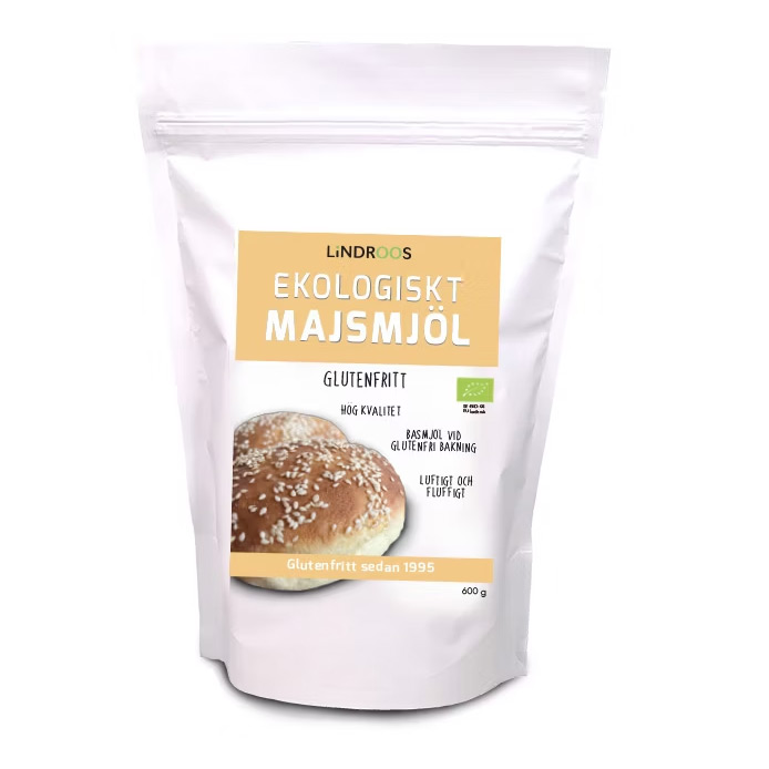 økologisk Glutenfri Majsmel