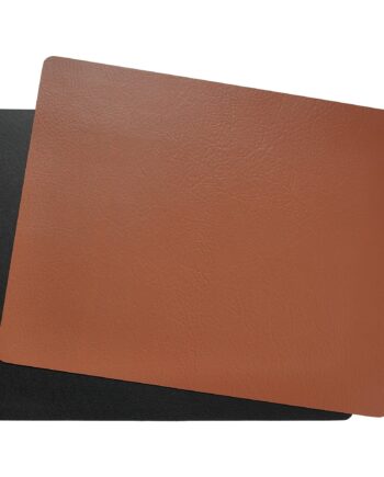 Aida Quadro Dækkeserviet  39   35 Cm  Sort Brun