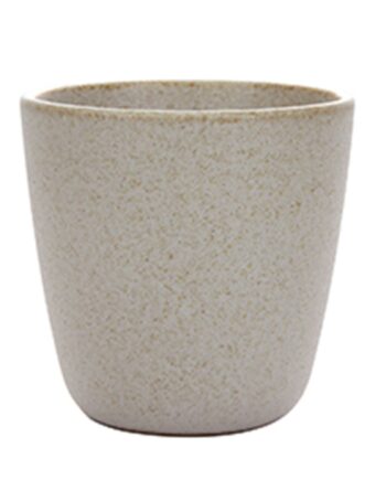 Aida Raw Mugg Uden Håndtag  Sandy Beige