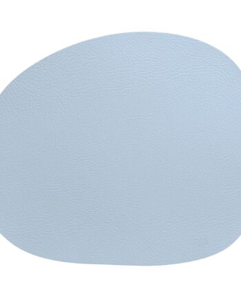 Aida Raw Organic Dækkeserviet 41   33   Cm  Sky Blue