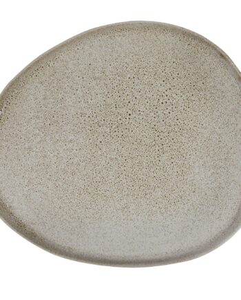 Aida Raw Organic Middatstallerken 29x25 Cm  Sandy Beige