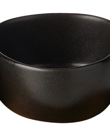 Aida Raw Organic Skål  12x10x5 Cm  Titanium Black