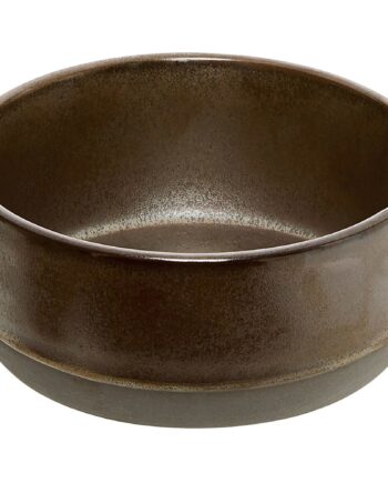 Aida Raw Skål Metallisk Brun 13   Cm