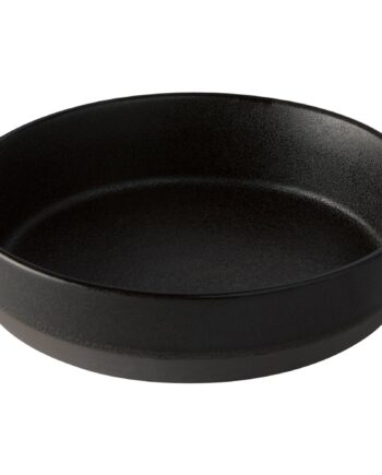 Aida Raw Suppetallerken  Titanium Black