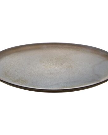 Aida Raw Tallerken ø28 Cm  Metallic Brown