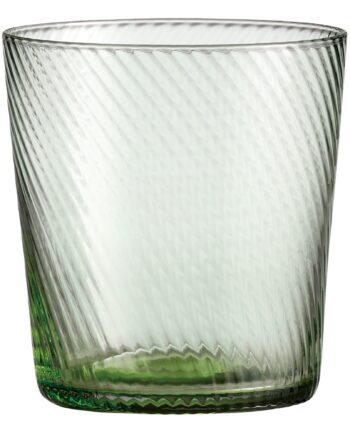 Aida Raw Unique Swirl Vandglas 30 Cl  Grøn