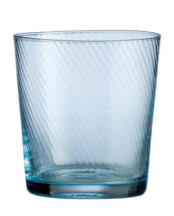 Aida Raw Unique Swirl Vandglas 30 Cl  Lysblå