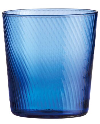 Aida Raw Unique Swirl Vandglas 30 Cl  Mørkblå