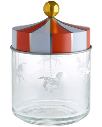 Alessi Circus Glaskrukke Med Låg  75 Cl