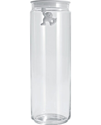 Alessi Gianni Glaskrukke Med Låg  200 Cl  Hvid