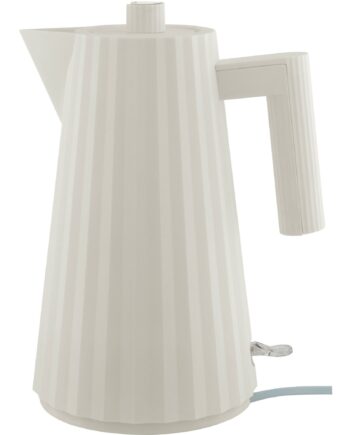 Alessi Mdl06 Plissé Elkedel     Liter  Hvid