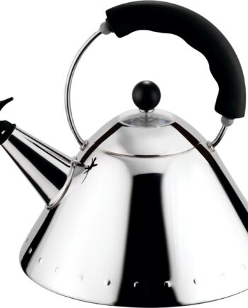 Alessi Michael Graves Kedel Med Fugl  Sort