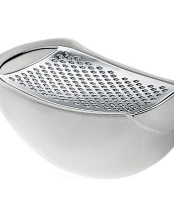 Alessi Parmenide Rivejern Med Beholder  Hvid