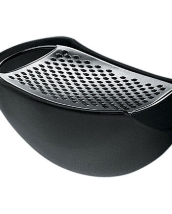 Alessi Parmenide Rivejern Med Beholder  Sort