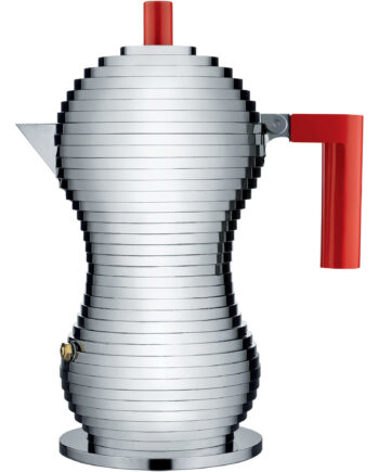 Alessi Pulcina Espressokande 15cl  Rød