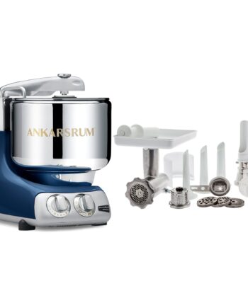 Ankarsrum Assistent Akm 6230 Røremaskine   Komplet Kødhakker  Ocean Blue