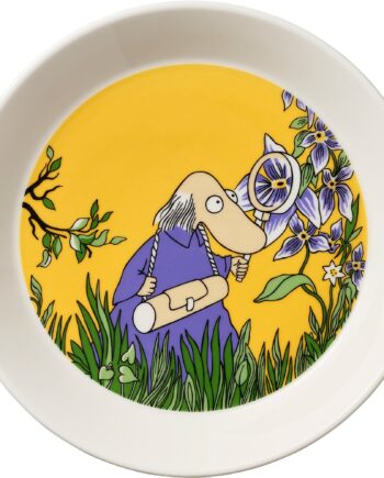 Arabia Mumin Tallerken 19 Cm  Hemulen Gul