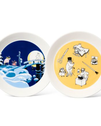 Arabia Mumin Tallerken  Kontor   Vinternat  19 Cm    Stk