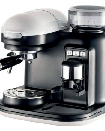 Ariete Moderna Espressomaskine Med Kaffekværn  Hvid
