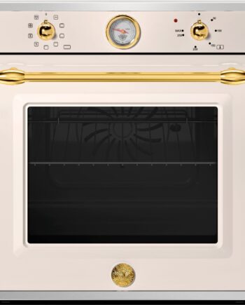 Bertazzoni F609herektag Heritage Indbygningsovn  60 Cm  Elfenbenshvid Guld