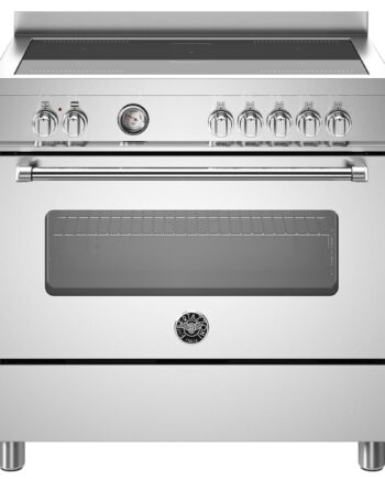 Bertazzoni Mas95i1ext Master Induktionskomfur Med Ovn  90 Cm  Rustfrit Stål