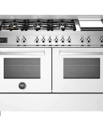 Bertazzoni Pro126g2ebit Professional Gaskomfur  120 Cm  Hvid