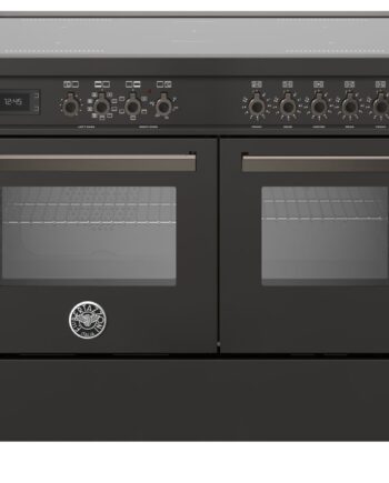 Bertazzoni Pro105i2ecat Professional Induktionskomfur Med Dobbeltovn  100 Cm  Sort