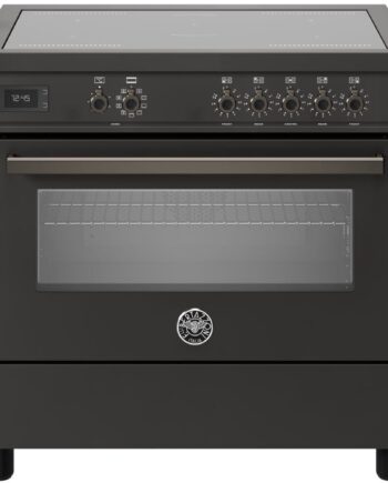 Bertazzoni Pro95i1ecat Professional Induktionskomfur Med Ovn 90 Cm  Mat Sort