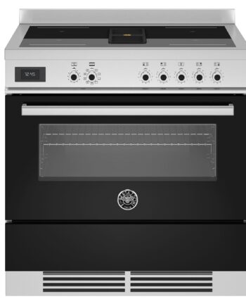 Bertazzoni Proch94i1enet Komfur Med Integreret Emhætte 90 Cm  Sort