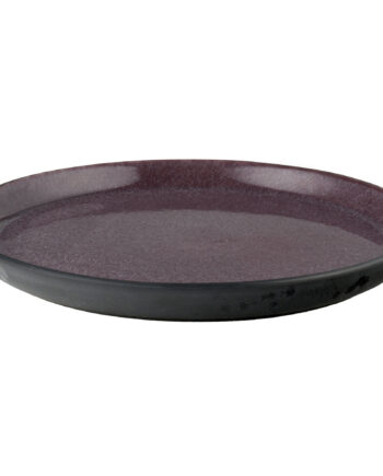 Bitz Gastro Tallerken 21 Cm Sort Lilla